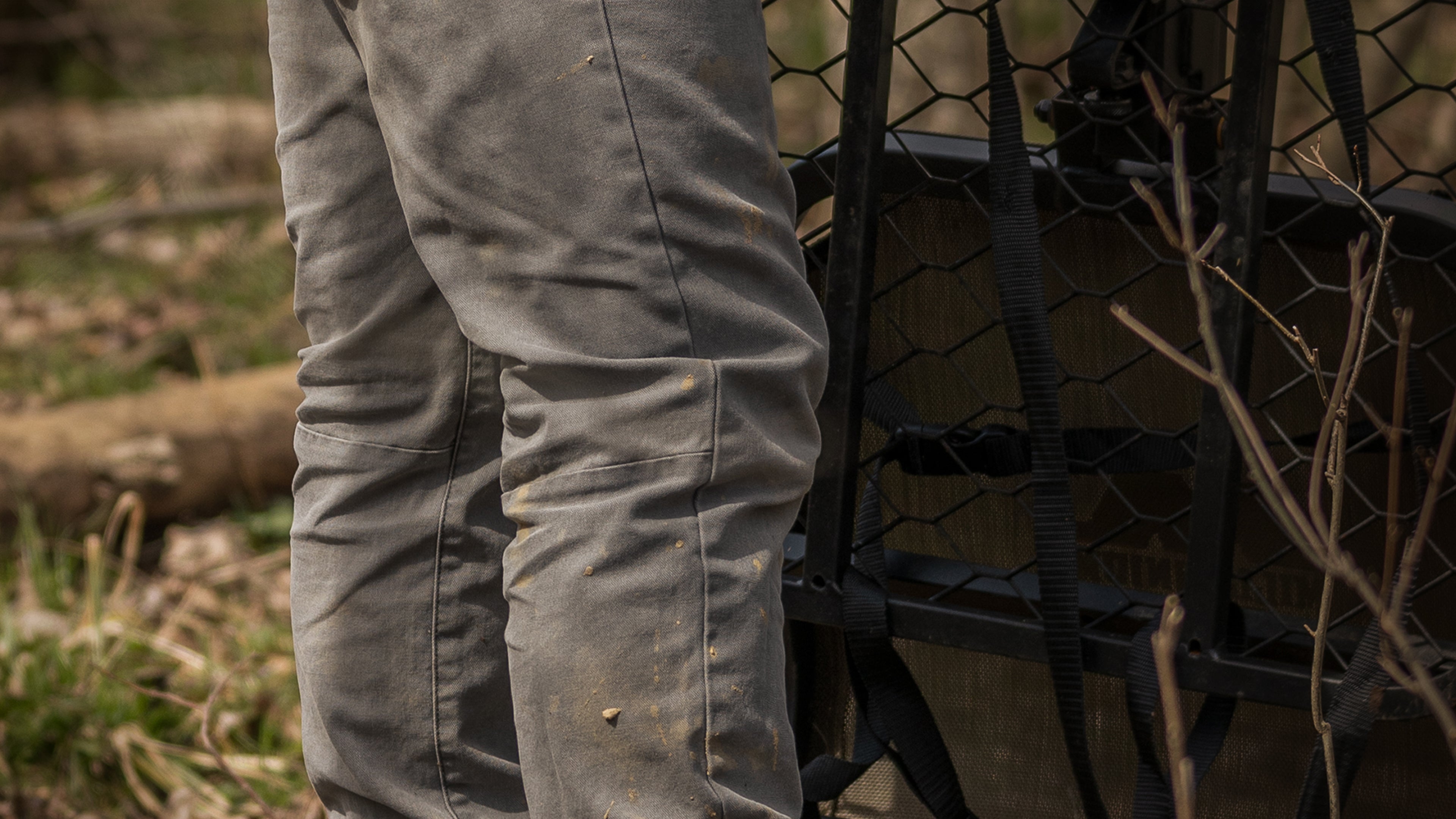 closeup of Badlands everyday pants