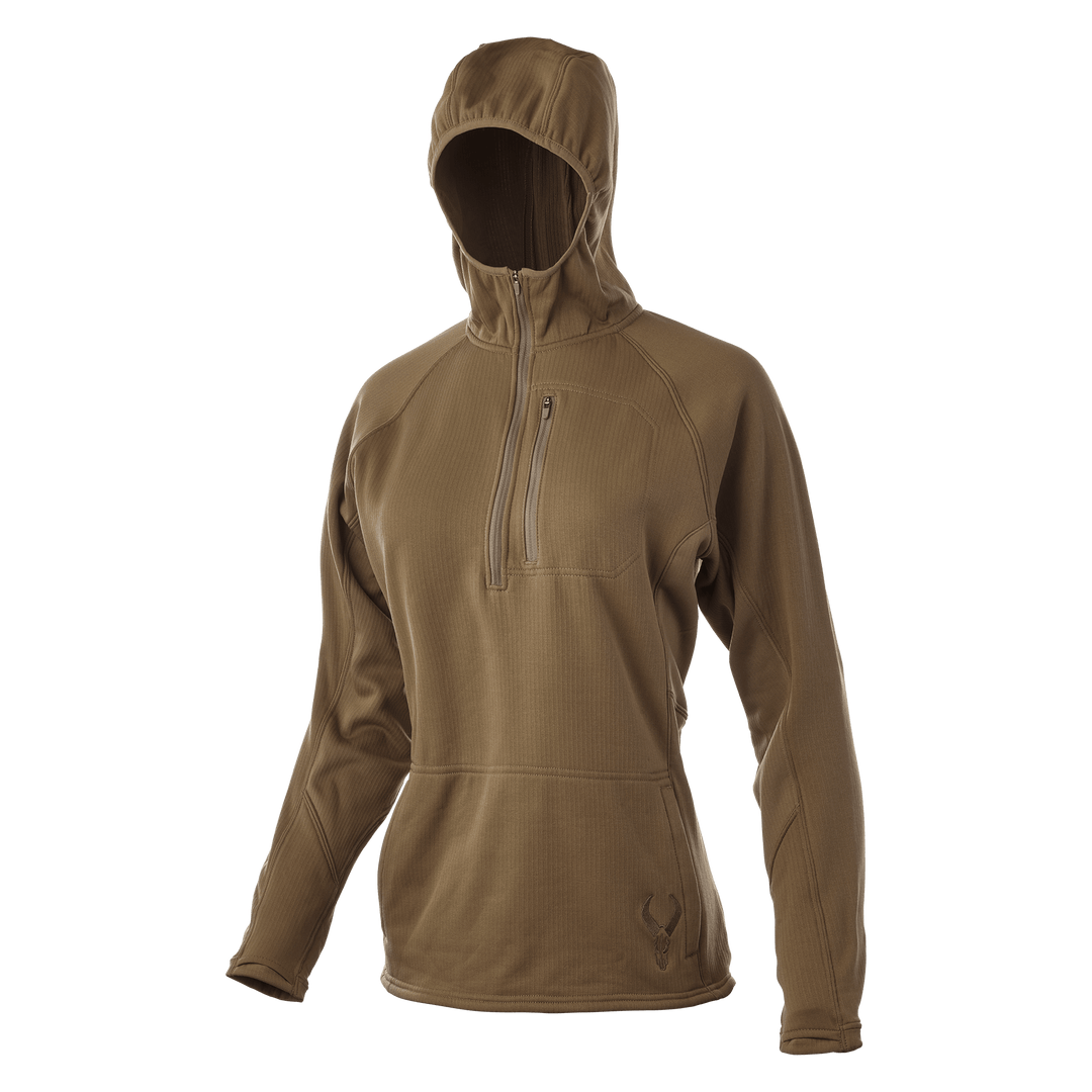 FLEX 1/2-ZIP HOODIE - WOMEN