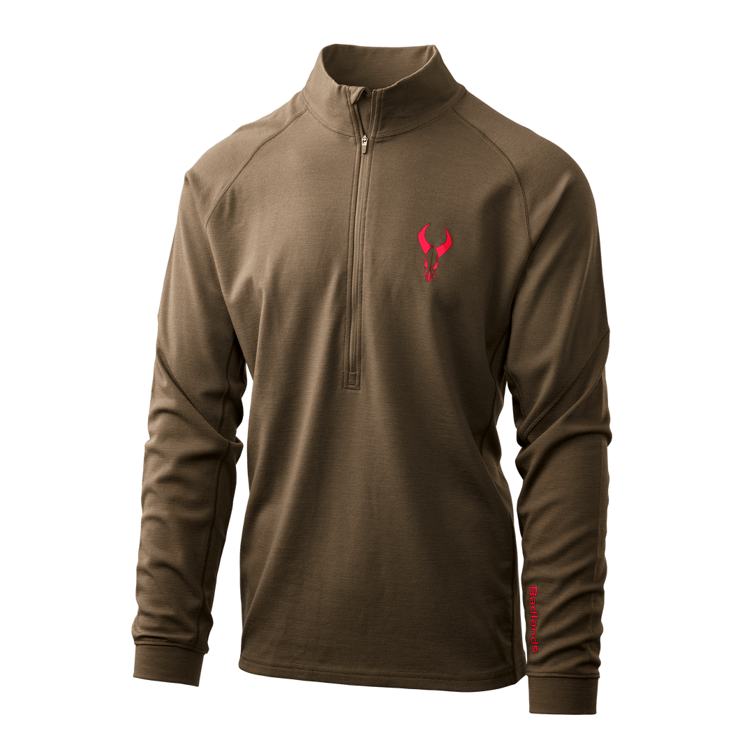 PECORA HEAVYWEIGHT MERINO 1/4 ZIP