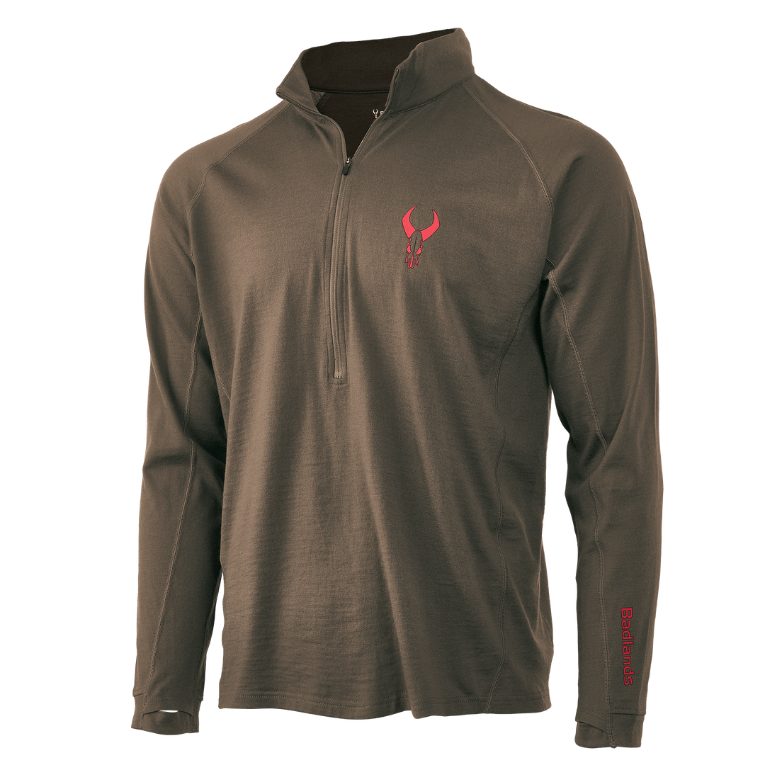 PECORA MIDWEIGHT MERINO 1/4-ZIP