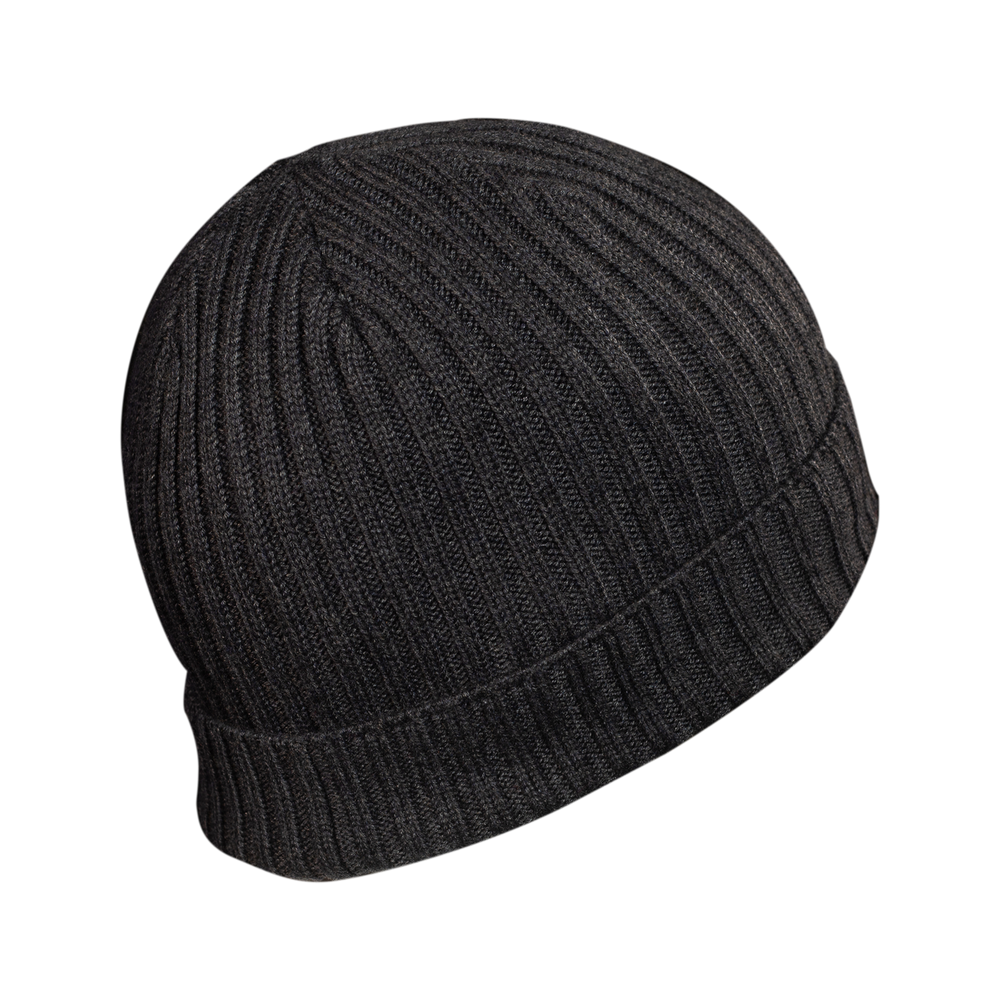 LEATHER PATCH BEANIE
