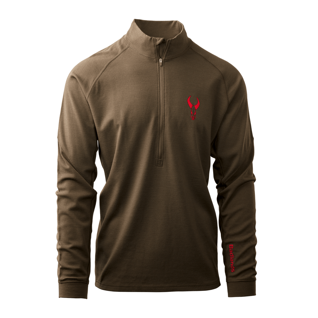PECORA HEAVYWEIGHT MERINO 1/4 ZIP