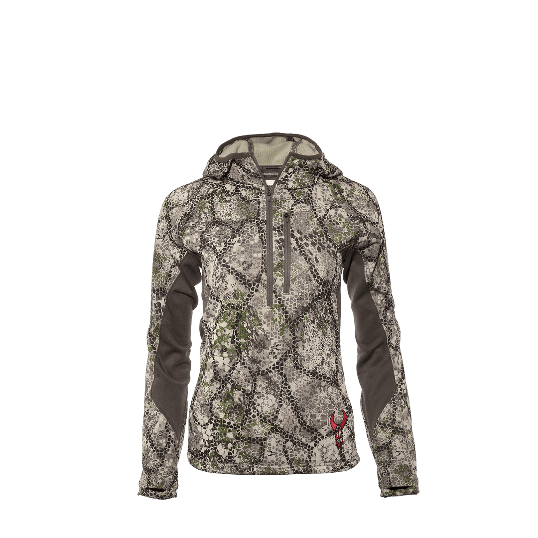 FLEX 1/2-ZIP HOODIE - WOMEN