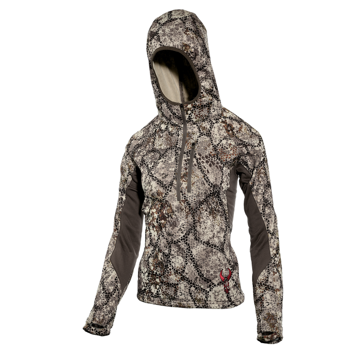 FLEX 1/2-ZIP HOODIE - WOMEN