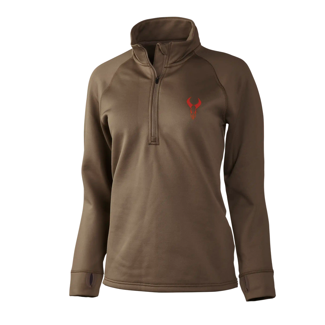 SOURCE HEAVYWEIGHT 1/4-ZIP - WOMEN