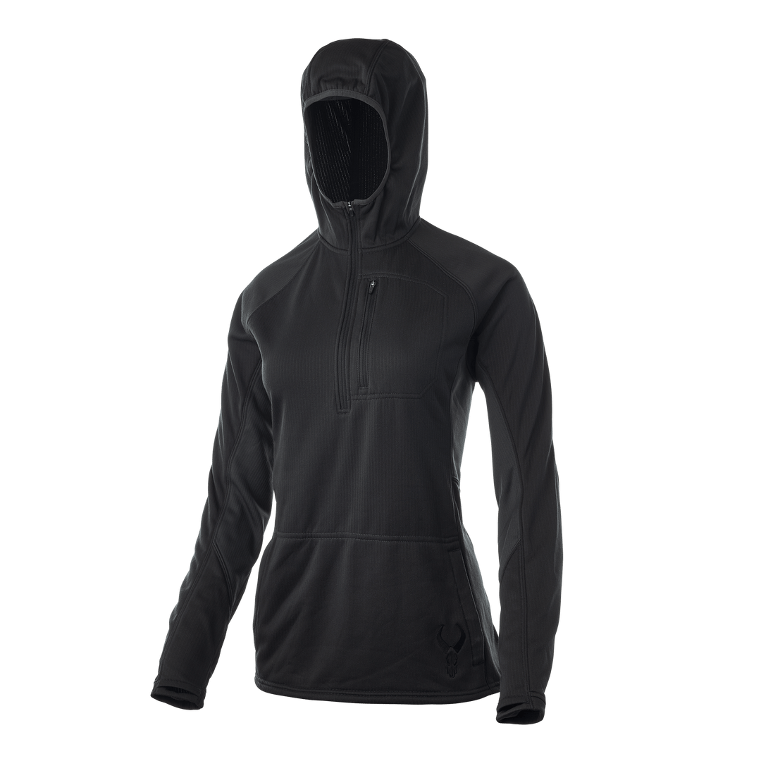 FLEX 1/2-ZIP HOODIE - WOMEN