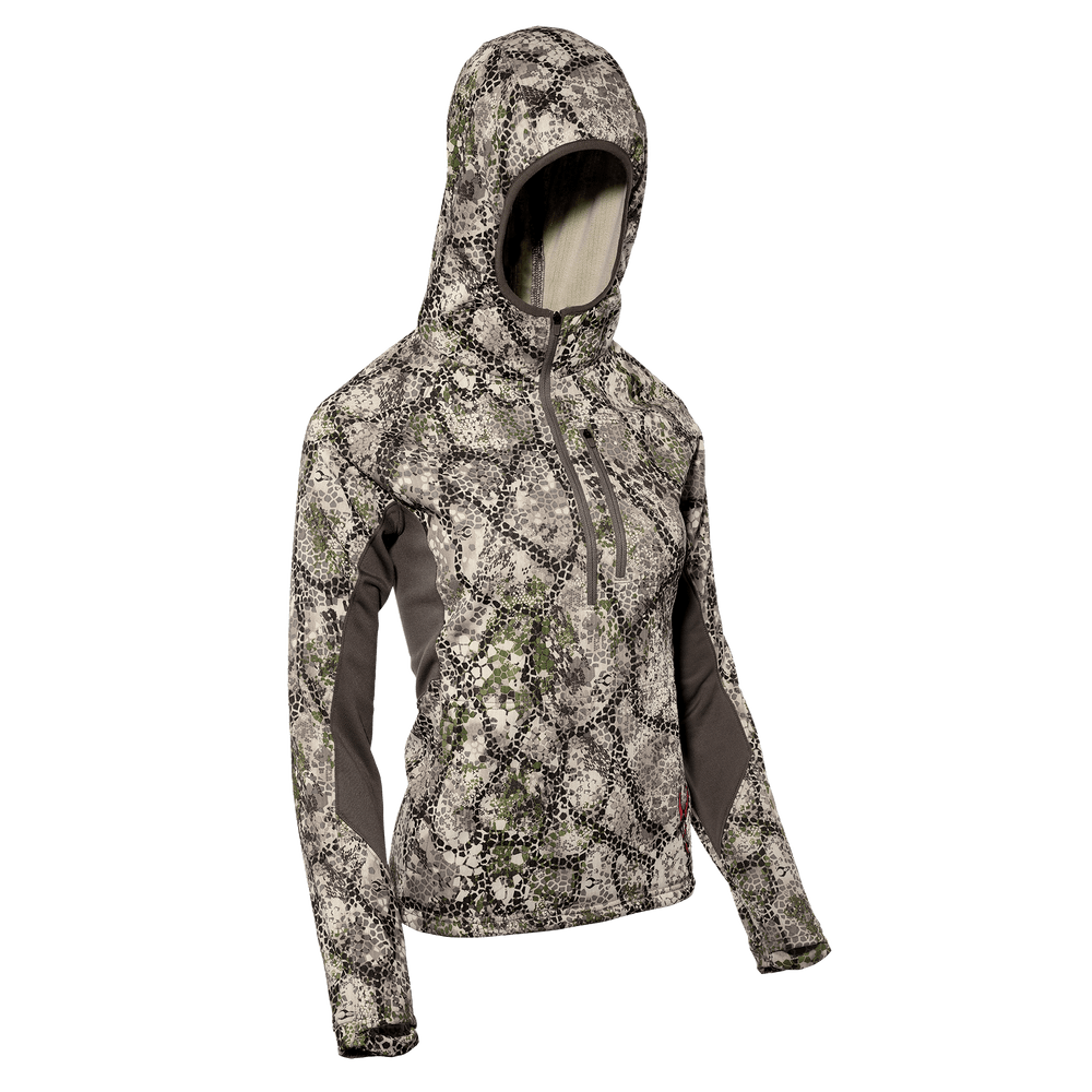 FLEX 1/2-ZIP HOODIE - WOMEN